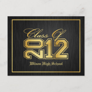 Invitation Classe de l'invitation du Parti de la graduation 2