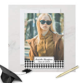 Invitation Classe de photo de la dernière année de Houndstoot