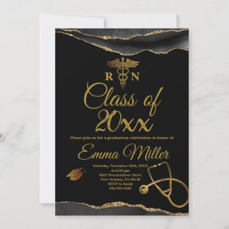 Invitation Classe du 20XX — Diplôme d'études en soins infirmi
