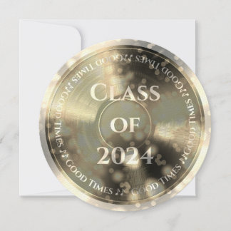 Invitation Classe du disque vinyle d'or de