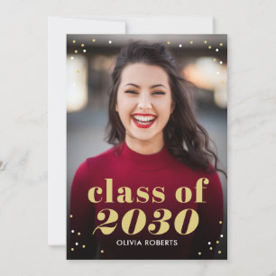 Invitation Classe exceptionnelle - Graduation des couleurs mo