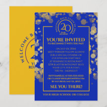 Classe Royal Blue & Gold Reunion