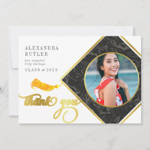 Invitation Classe Tassel de 2023 Merci de script de graduatio