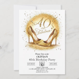 Invitation Classic Online Digital Gold 40e anniversaire