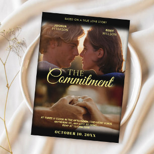 Invitation Classic Romance film poster film photo mariage