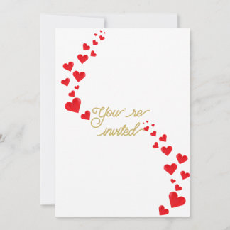 Invitation classique de Mariage Botanique Vert et