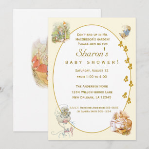 Invitation Classique pour Baby Shower de Pierre La