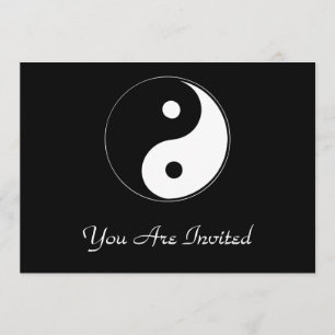 Invitation Classique Yin Yang
