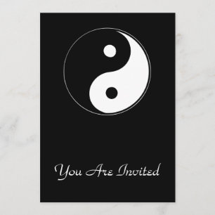 Invitation Classique Yin Yang