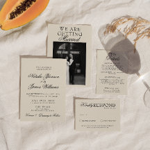 Classy Old Money Whimsical Retro Fancy Wedding