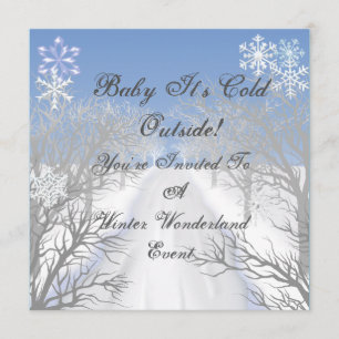 Invitation Classy WinterWinterWland