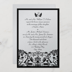 Invitation Clé de mon coeur / Mariage