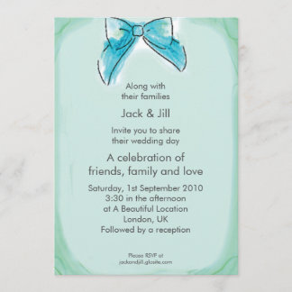 Invitation Cleo Bow (couture) 5x7