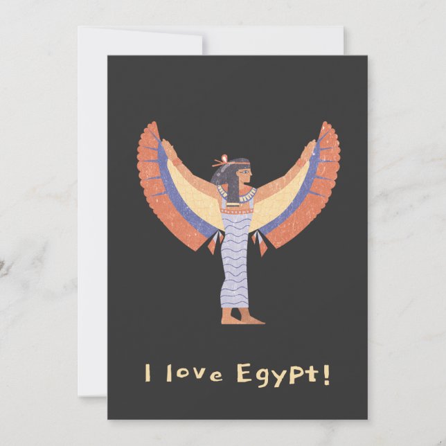 Invitation Cléopâtre. (Devant)