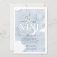 Cloud 9 Blue Sky Boy Baby shower par courrier