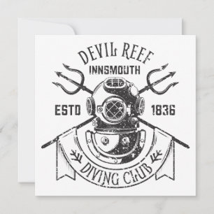 Invitation Club de plongée Innsmouth Lovecraftian T-Shirt