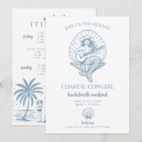 Coastal Cowgirl plage week-end bachelorette