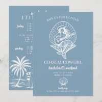 Coastal Cowgirl plage week-end bachelorette
