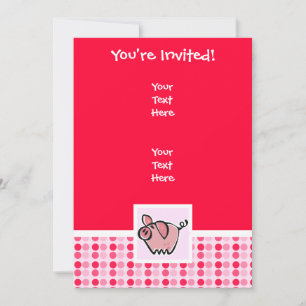 Invitation Cochon mûr
