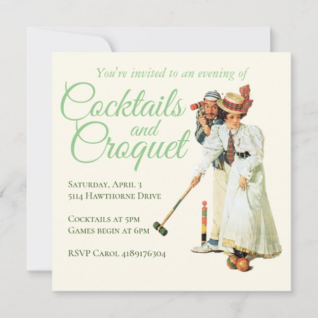 Invitation cocktail (Devant)