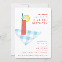 Cocktail de pique-nique d'été Lemonade Custom