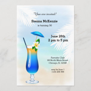 Invitation Cocktail d'été