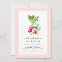 Cocktail d'été tropical | Fête des mariées rose
