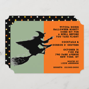 Invitation Cocktail Halloween