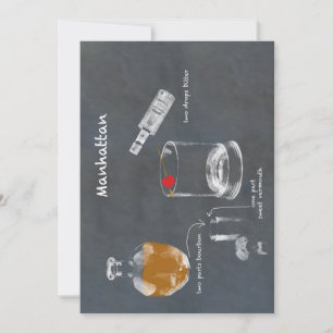 Invitation Cocktail Manhattan