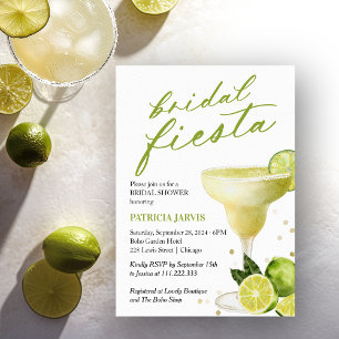 Invitation Cocktail Margarita Fiesta de Mariage Enterrement d