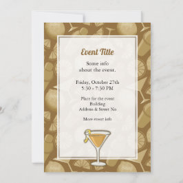 Invitation Cocktail Sidecar