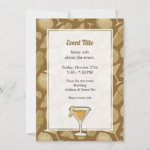 Invitation Cocktail Sidecar