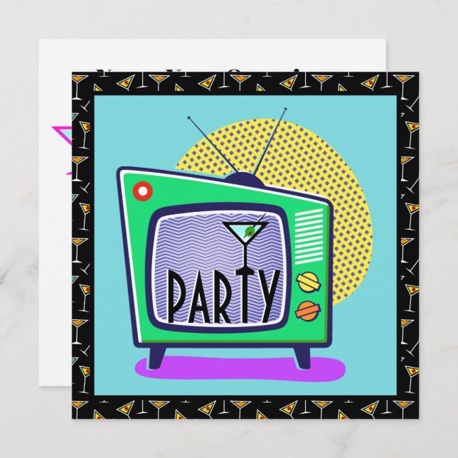 Invitation Cocktails (Devant / Derrière)