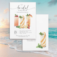Cocktails d'été moderne Douche nuptiale