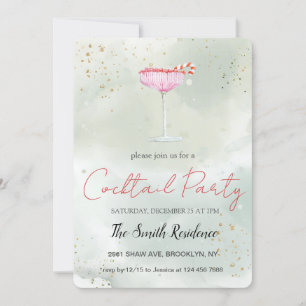 Invitation Cocktails Festive Boissons Cute