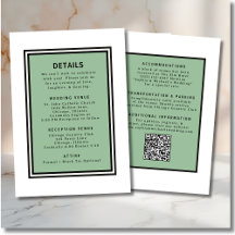 Code QR du Modèle Détail du Mariage blanc Sage Gre