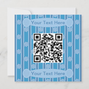 Invitation Code QR Fun et Flower