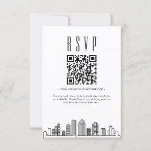 Invitation Code QR Mariage de Houston RSVP