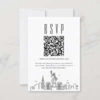 Code QR Mariage de New York RSVP