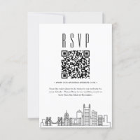Code QR Mariage de Pittsburgh RSVP