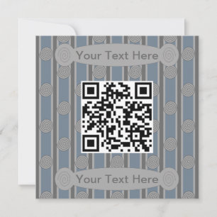 Invitation Code QR pour l'amusement et la fantaisie
