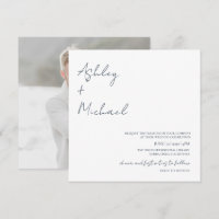 Code vestimentaire simple et moderne Mariage photo