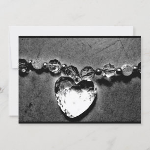 Invitation Cœur de cristal