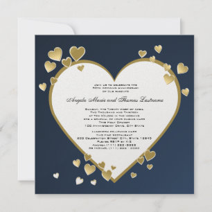 Invitation Coeur du soir 50e anniversaire