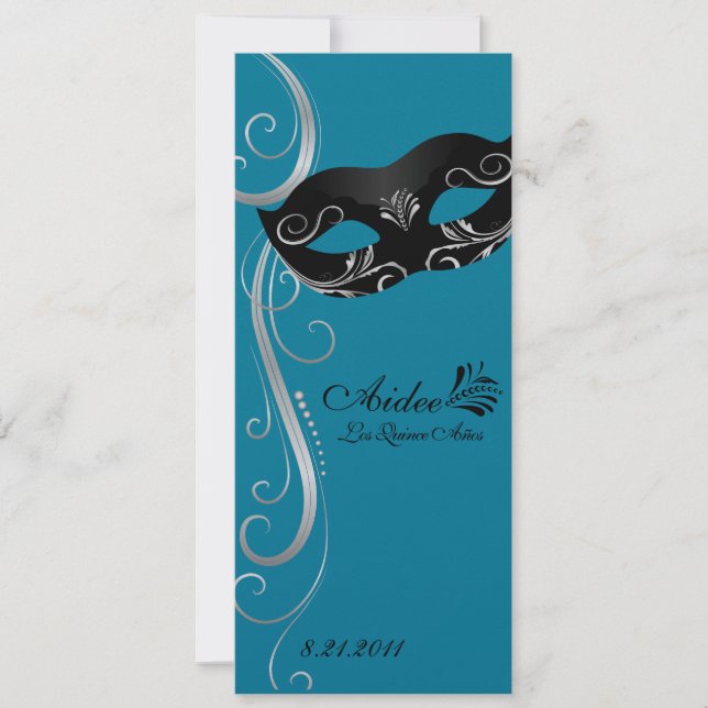 Invitation Coing de mardi gras (Devant)