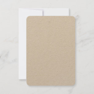 Invitation Coins arrondis personnalisés 3,5 po x 5 po