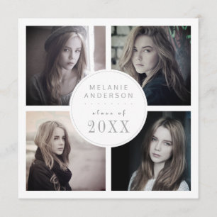 Invitation Collage nostalgique de photo de style d'Instagram