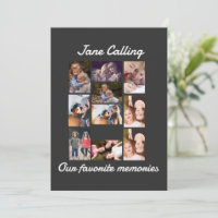 Collage photo personnalisé pour amis modernes 10 