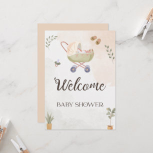 Invitation Collection de Baby Shower Douces Débuts