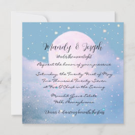 Invitation Collection de mariage atmosphérique Moonlight Shim
